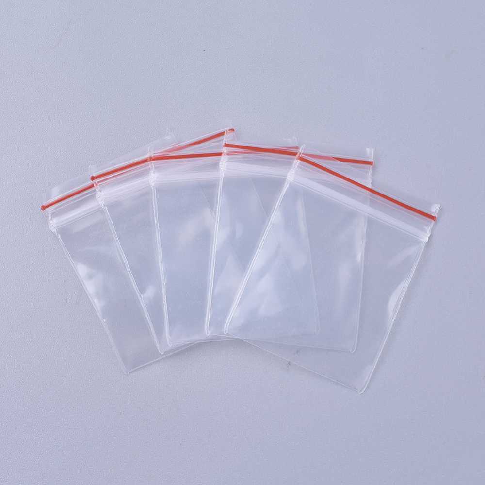 Plastic Bags 4cm x 3cm Zip Lock