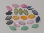 Pearl Shell Ellipse Flat 18mm x 10mm x 2mm
