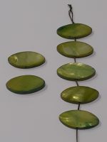 Pearl Shell Ellipse Large Flat 24mm x 13mm x 2mm