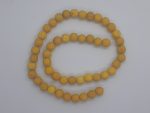 Yellow Lava Beads 8mm