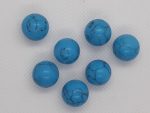 14mm Blue Howlite Round