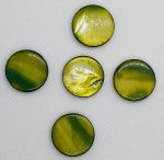 PEARL SHELL Dark Green 20mm MOSAICS