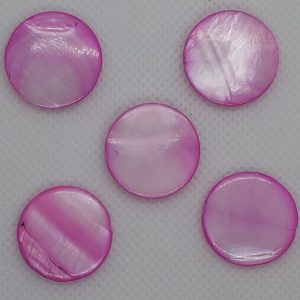 PEARL SHELL Pink 20mm MOSAICS