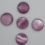 PEARL SHELL Purple Coin 20mm MOSAICS