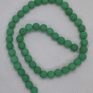 Lava Beads 8mm Teal