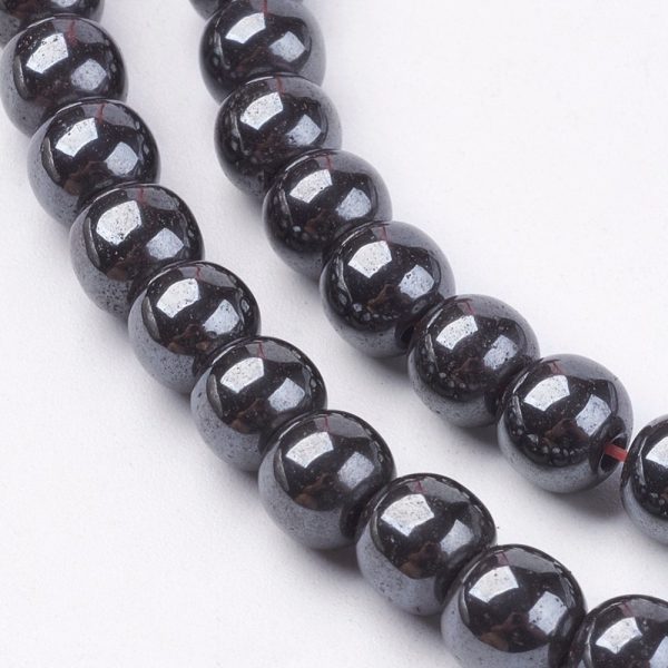 6MM Hematite Beads
