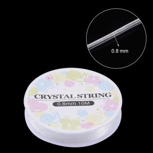 Crystal String bead cord clear