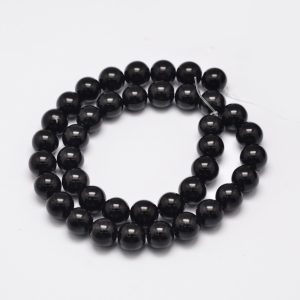 Obsidian 6mm Beads