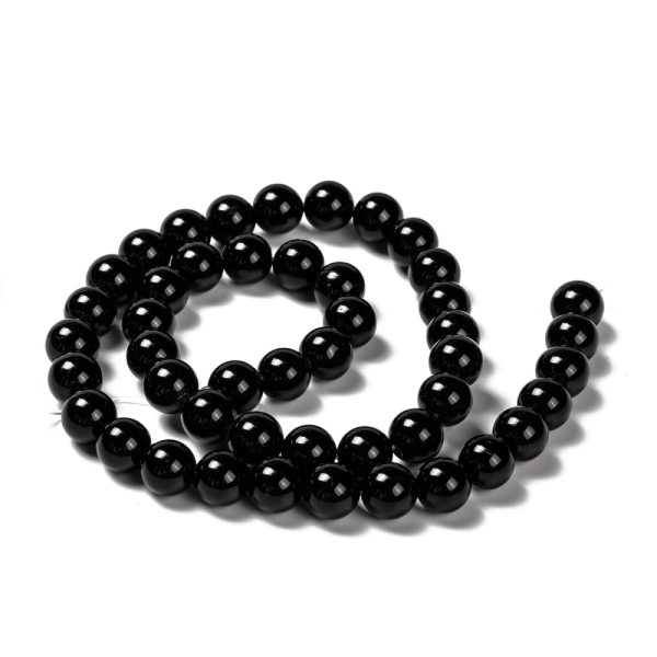 Obsidian 8mm Beads