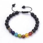 Bracelet Braided 7 Chakra