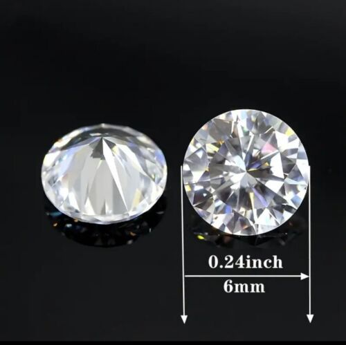 6mm Cubic Zirconia Wholesale Loose Stone Round Very Best Quality Round