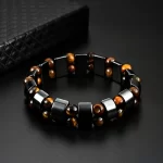 Hematite & Tiger Eye Bracelet