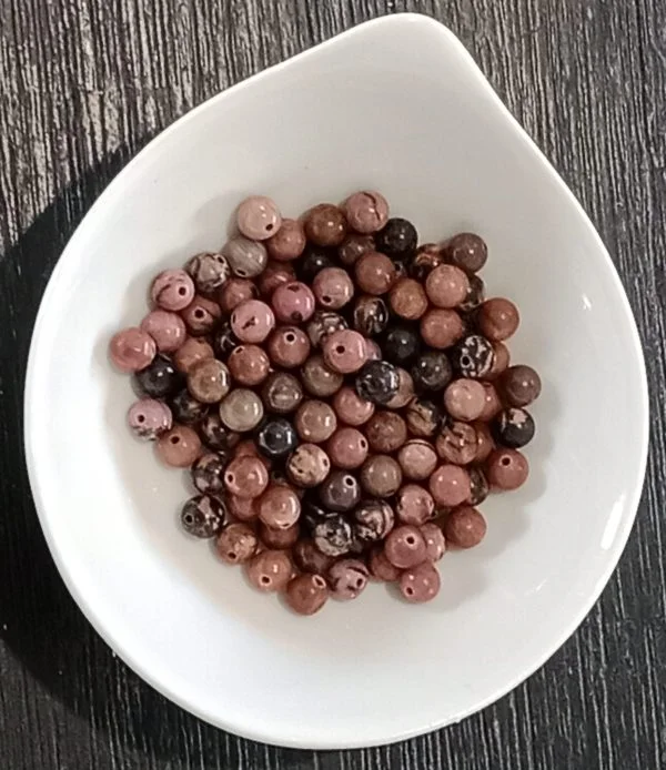 Rhodonite Beads 6mm