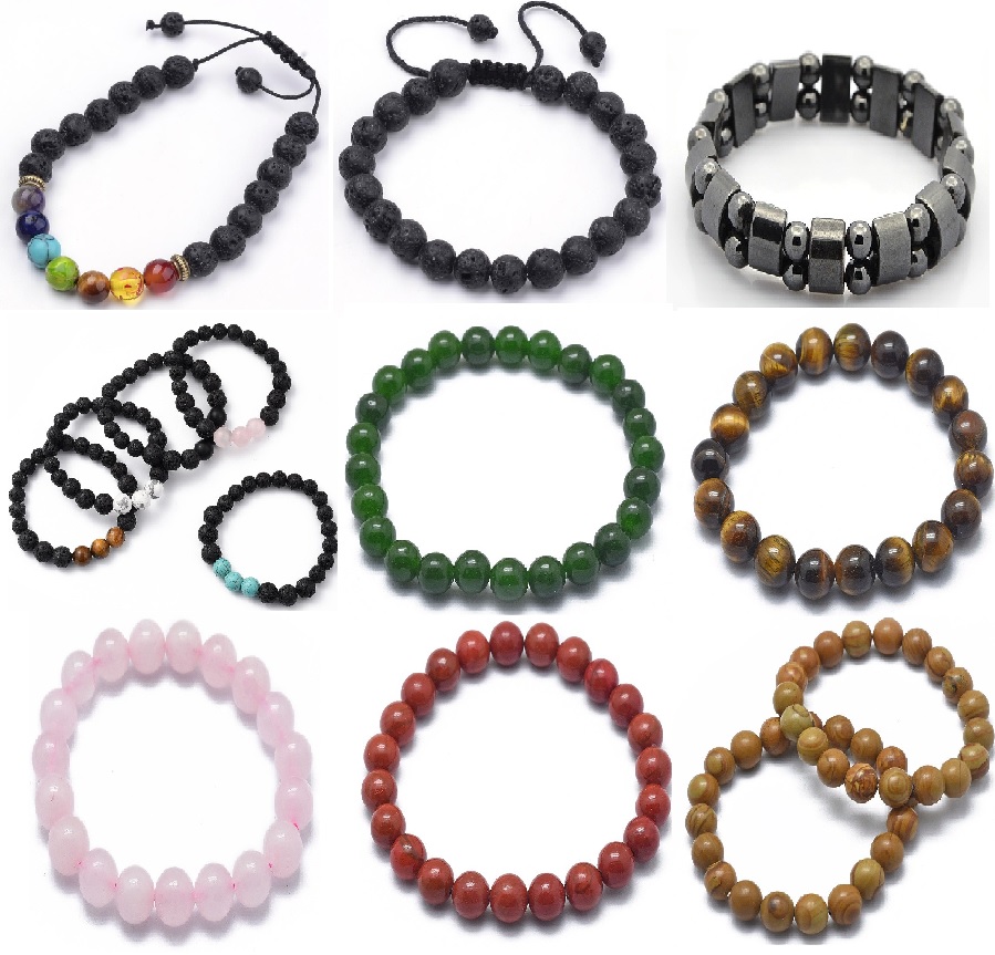 Lava Beads bracelet collection