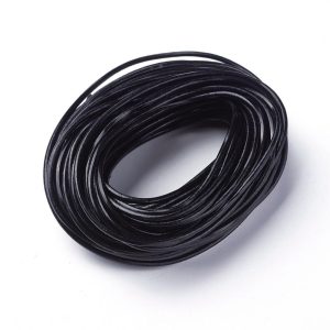 1 Metre x Leather Cord 1.5mm dia